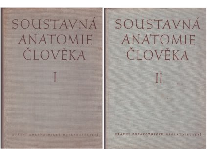 Soustavná anatomie člověka : Díl 1-2 (Stav Použité zboží, Běžné opotřebení)