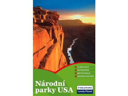 Národní parky USA - Lonely Planet (Stav Použité zboží - Běžné opotřebení)