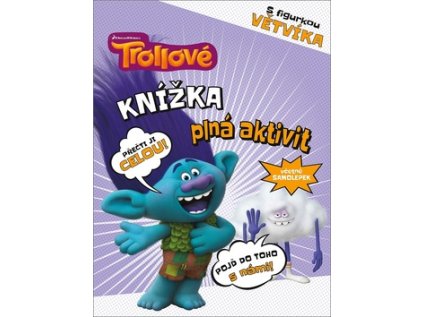 Trollové Knížka plná aktivit Větvíka (Stav Nová)