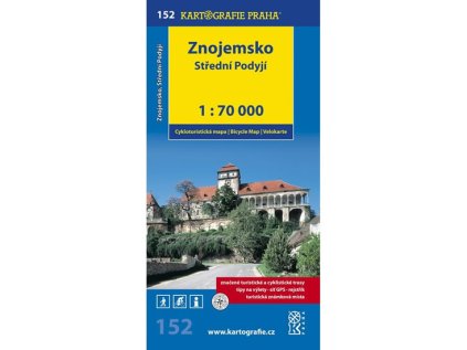 1: 70T(152)-Znojemsko,Střední Podyjí (cyklomapa) (Stav Nová)