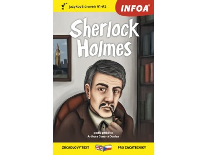 Sherlock Holmes - Zrcadlová četba (A1-A2) (Stav Nová)