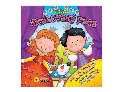 Královský ples Oblékni si panenky (Stav Nová - lehce poškozená)