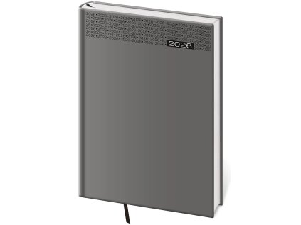 Diář denní A5 Gommato - šedá (Stav Nová)