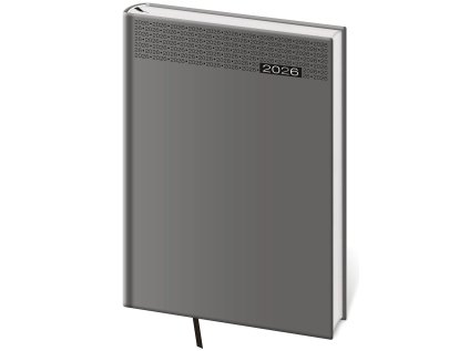 Diář týdenní B5 Gommato - šedá (Stav Nová)