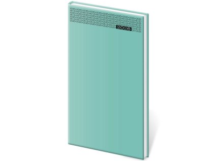 Diář týdenní kapesní Gommato - tyrkysová (Stav Nová)