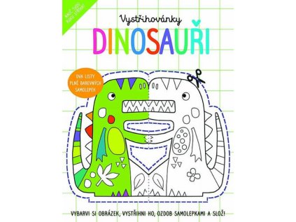 Dinosauři - Vystřihovánky (Stav Nová)