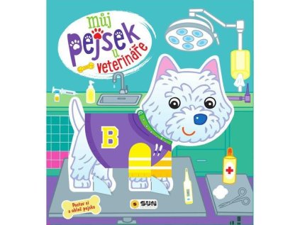 Můj pejsek u veterináře - Postav si a obleč pejska (Stav Nová)