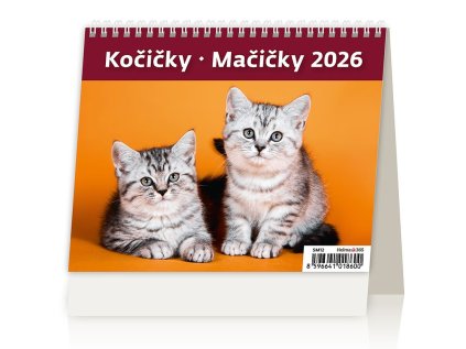 Kalendář Kočičky/Mačičky 2026 (Stav Nová)