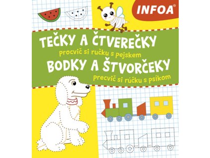 Tečky a čtverečky - Procvič si ručku s pejskem (Stav Nová)