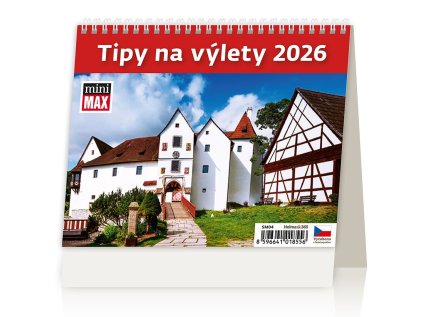 Kalendář Tipy na výlety 2026 (Stav Nová)