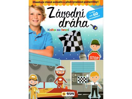 Závodní dráha - Kniha na hraní (Stav Nová)