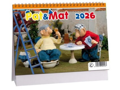 Kalendář Pat a Mat 2026 (Stav Nová)