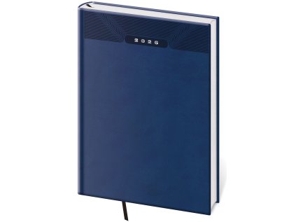 Diář týdenní A5 Print Classic - modrá (Stav Nová)