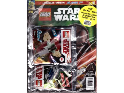 Lego Star Wars 4/2019 -2 časopisy (Slave I., Resistance Bomber) (Stav Nová)