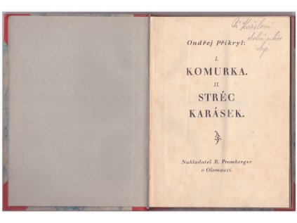 Komurka; Stréc Karásek (Stav Použité zboží, Běžné opotřebení)