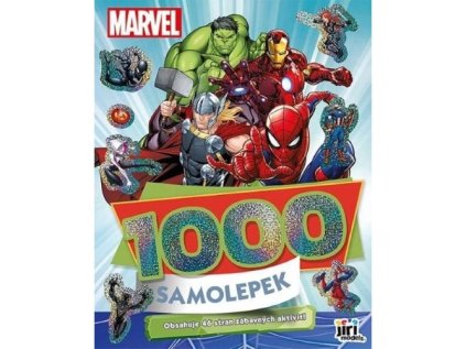 1000 samolepek s aktivitami Marvel (Stav Nová)