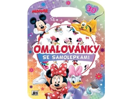 Omalovánky se samolepkami Minnie (Stav Nová)