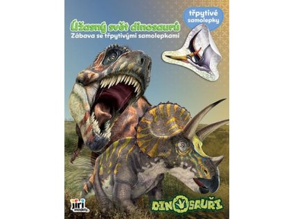 Zábava se třpytivými samolepkami Dinosauři (Stav Nová)