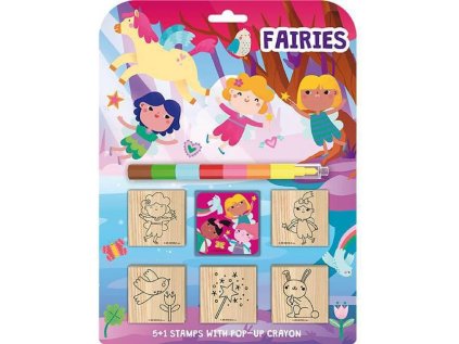 Razítka 5+1 s voskovkou Víly (Stav Nová)