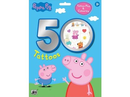 Tetovací set 50+ Prasátko Peppa (Stav Nová)