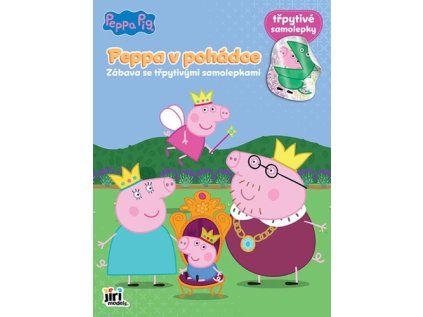 Zábava se třpytivými samolepkami Prasátko Peppa (Stav Nová)