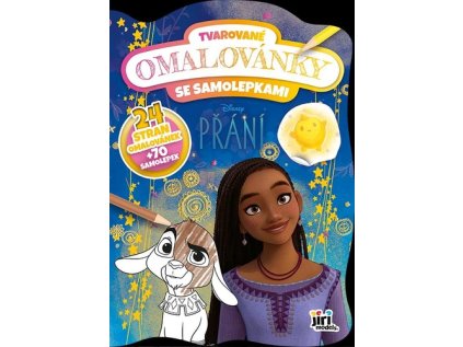 Tvarované omalovánky Přání (Stav Nová)