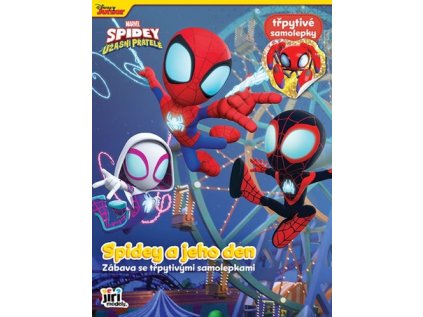 Zábava se třpytivými samolepkami Spidey (Stav Nová)