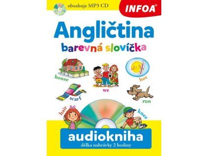 Angličtina barevná slovíčka + CDmp3 (Stav Nová)