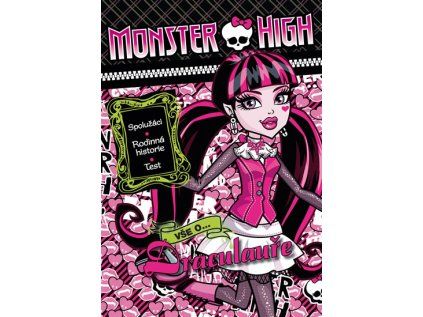 Monster High Vše o Draculauře (Stav Nová)