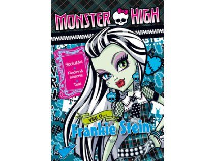 Monster High Vše o Frankie Stein (Stav Nová)
