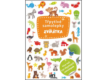 Třpytivé samolepky Zvířátta (Stav Nová)