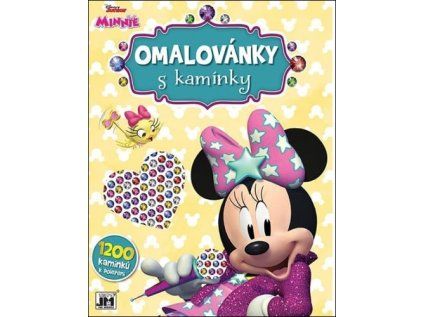 Omalovánky s kamínky Minnie (Stav Nová)