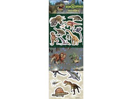 Samolepky Dinosauři (Stav Nová)