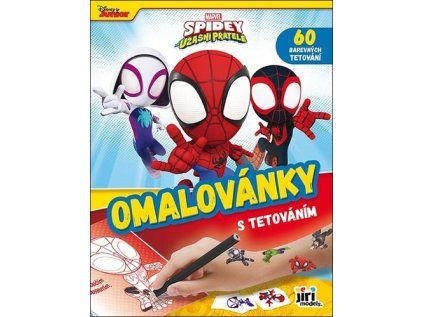 Omalovánky s tetováním Spidey (Stav Nová)
