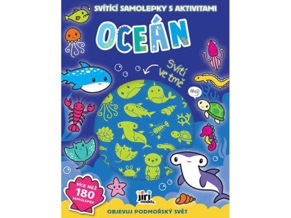 Svítící samolepky s aktivitami Oceán (Stav Nová)