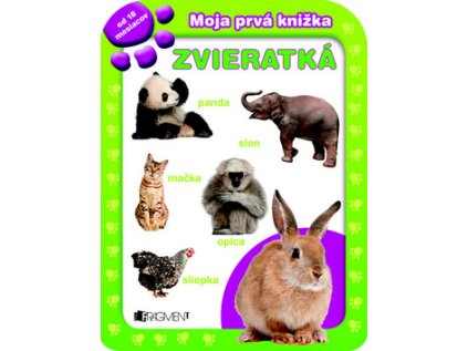 Moja prvá knižka – Zvieratká (Stav Nová - lehce poškozená)