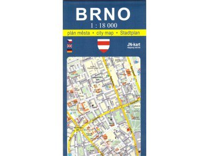 Brno - plán města (Stav Nová)