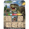 Razítka 5+1 s voskovkou Dinosauri