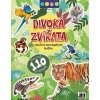 Naucná samolepková knížka 6+ Divoká zvírata (Stav Nová)