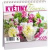 Kalendář Květiny mini 2025 (Stav Nová)