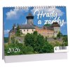 Kalendář Hrady a zámky 2026 (Stav Nová)