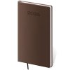 Diář týdenní kapesní A5 Soft - hnědá (Stav Nová)
