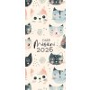 Diář měsíční 2026 s kočičkami (Stav Nová)