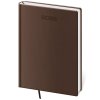 Diář týdenní A5 Soft - hnědá (Stav Nová)