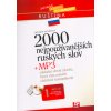 2000 nejpoužívanějších ruských slov + MP3 (Stav Použité zboží - Běžné opotřebení)
