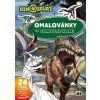 Omalovánky se samolepkami Dinosauři (Stav Nová)