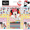 Samolepkový set s omalovánkami a voskovkami Minnie (Stav Nová)
