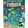 Svítící samolepky s aktivitami Zvířata (Stav Nová)