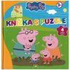 Knížka s puzzle Peppa Pig (Stav Nová)
