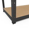 5358 10 kovovy regal economy 180x90x30 5 polic lakovany cierny